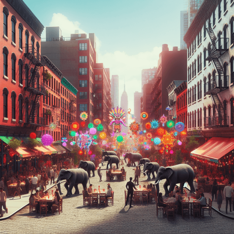 Discover Elephants in NYC’s Meat Packing District and New Mexican Restaurant
